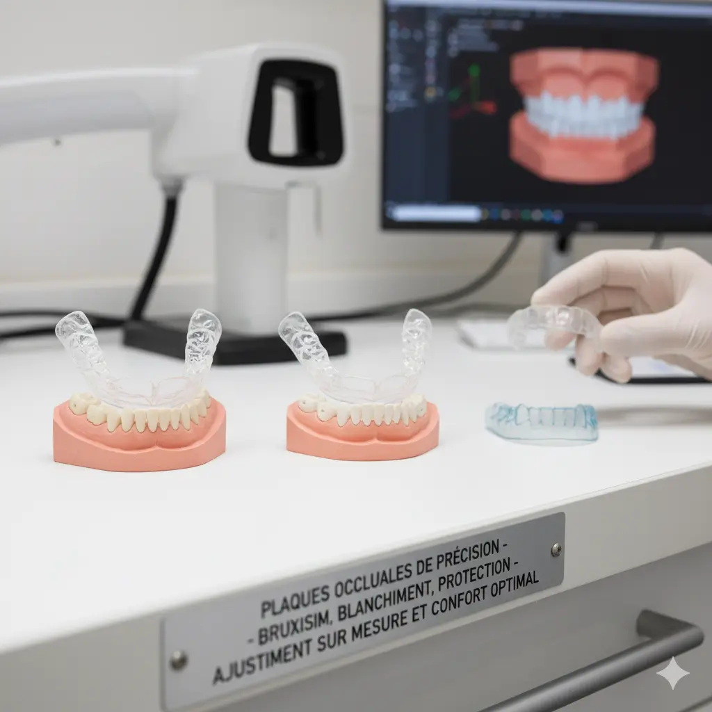 Gouttière dentaire contre le bruxisme