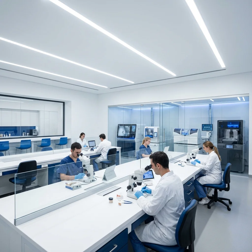 Laboratoire de prothèse dentaire équipé CFAO à Paris, Nantes, Lyon