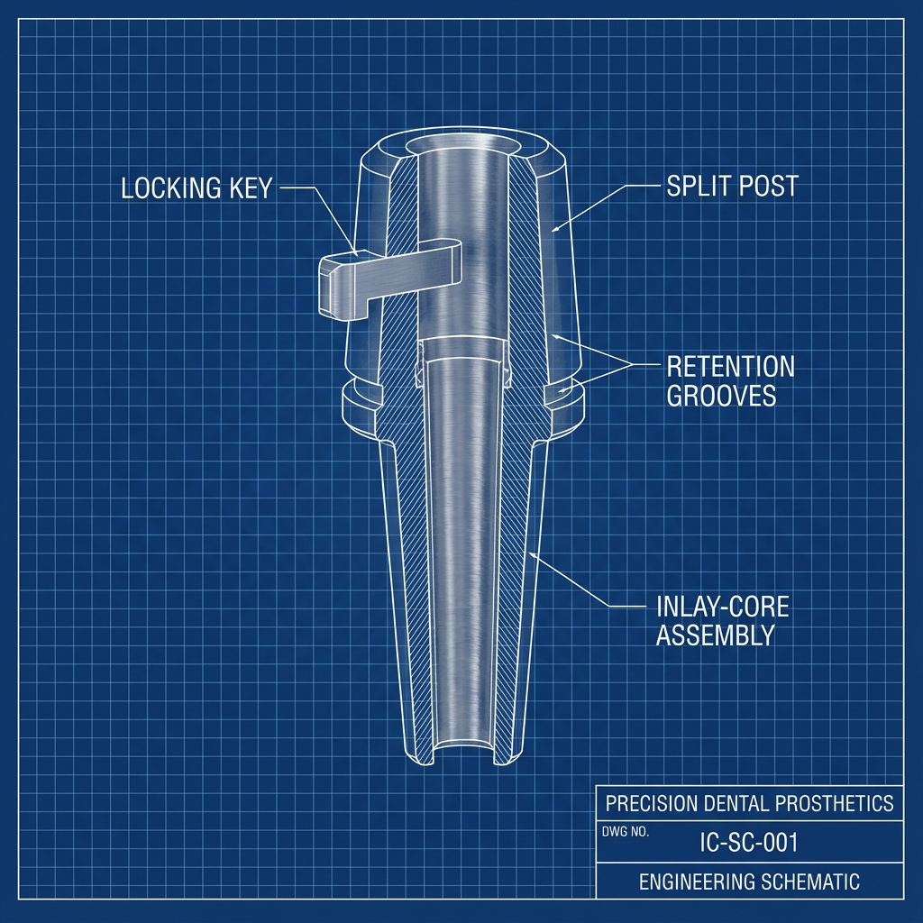 Inlay Core à Clavette Technique