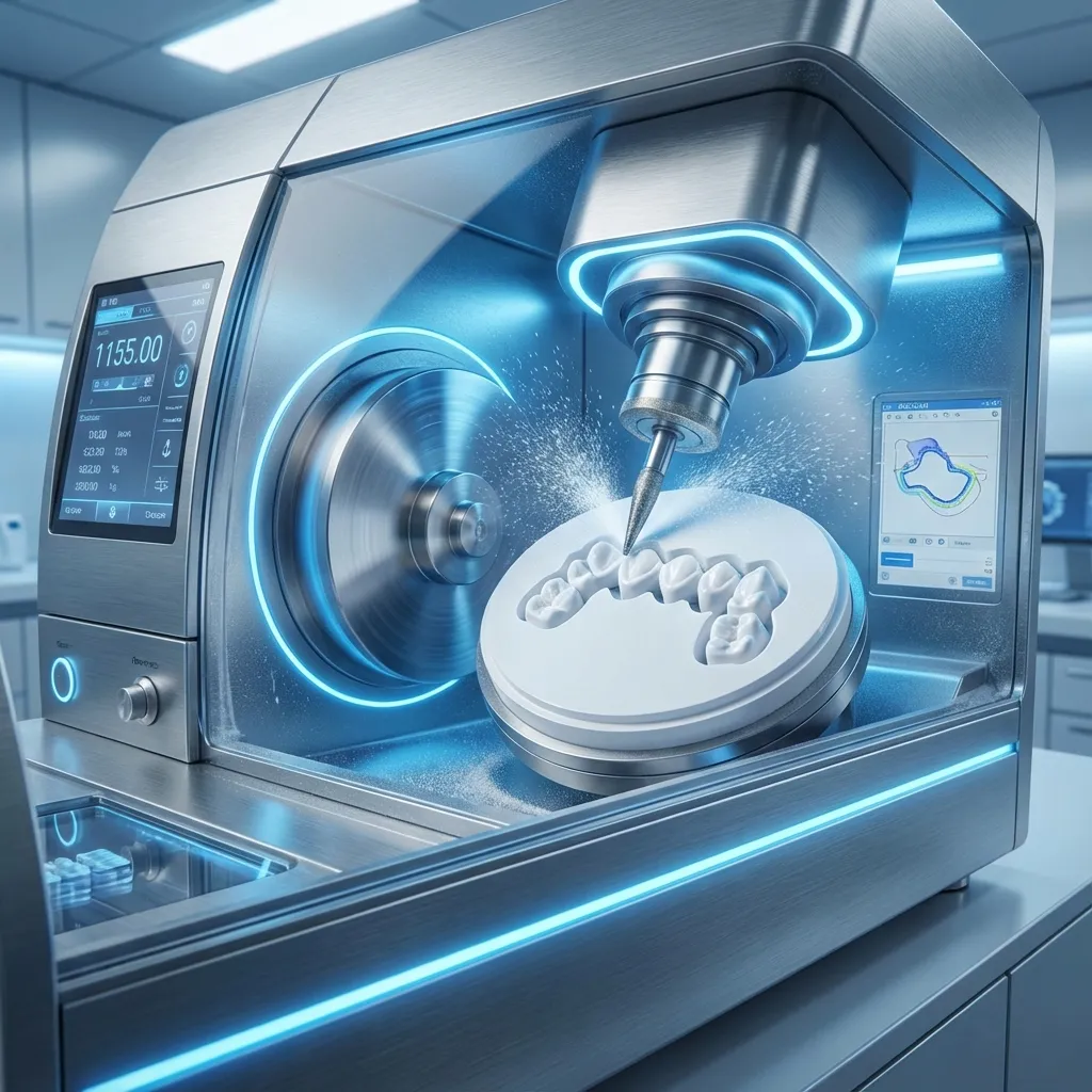 Usinage Zircone CFAO 5 Axes